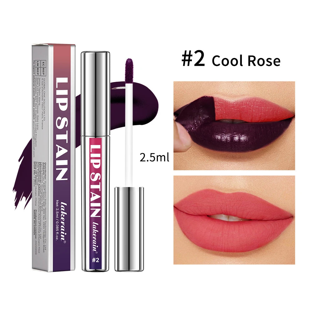 Long Lasting Lip Inks, Matte Lip Tint Peel Off Matte Tick for Lips Stick, Waterproof Makeup