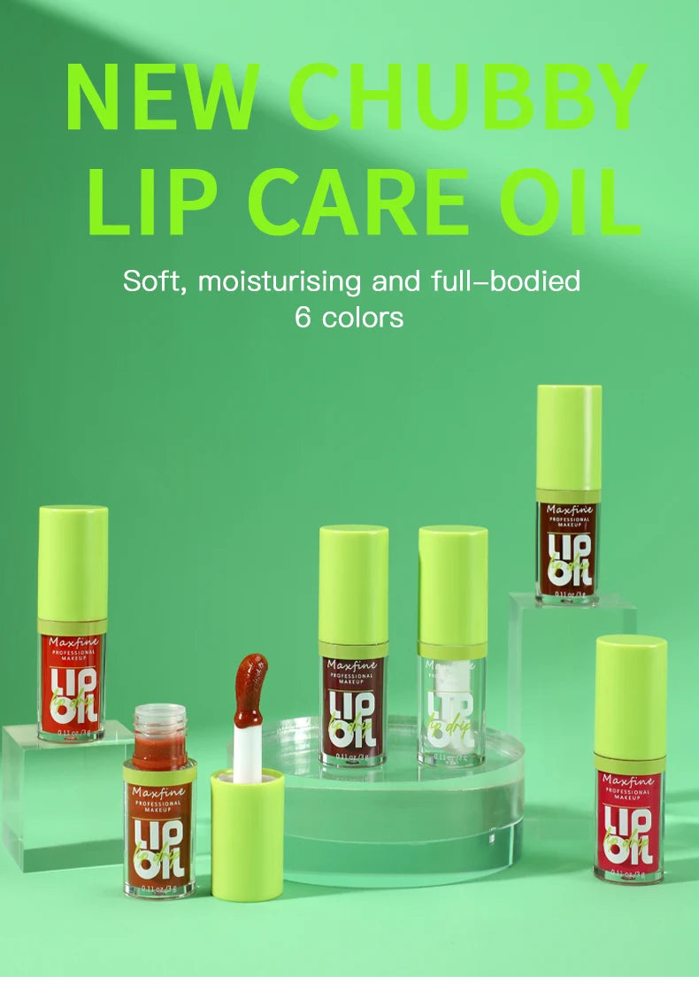 6-Tone Moisturizing Transparent Lip Gloss – Natural Luminous Lip Enhancer