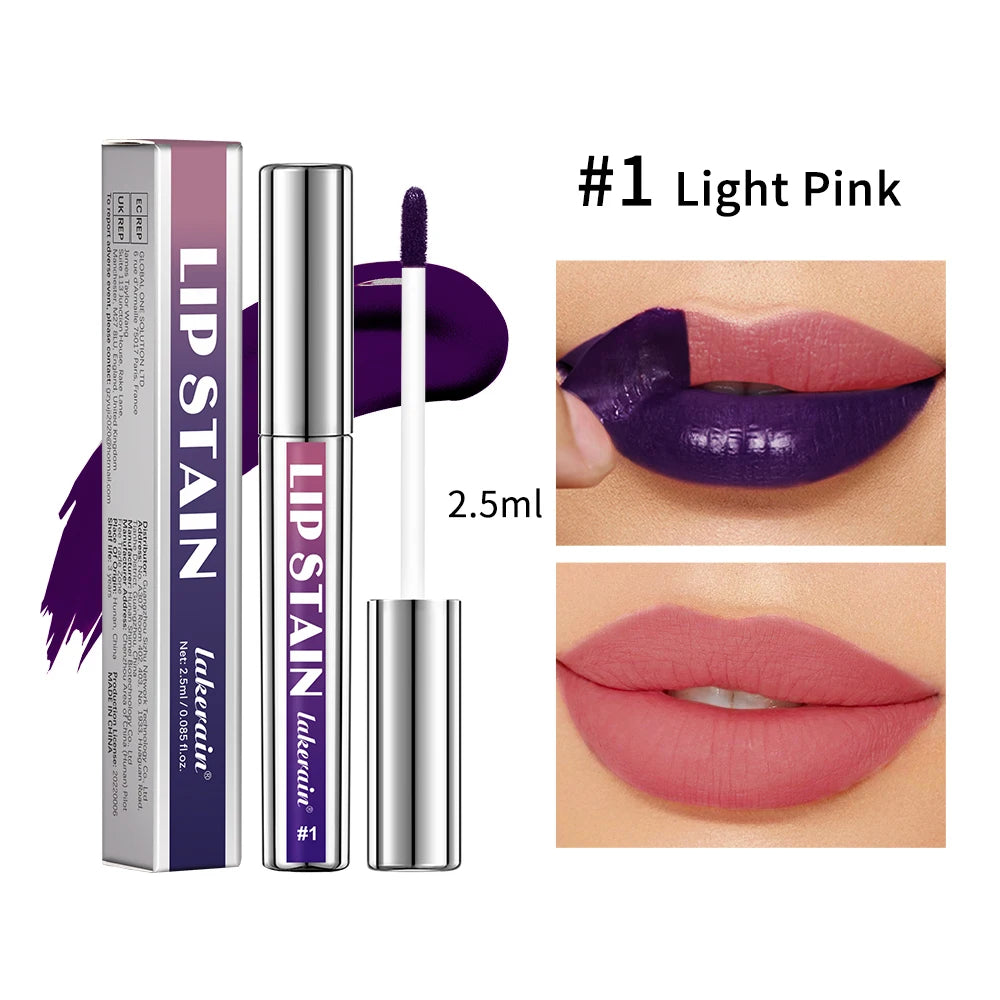 Long Lasting Lip Inks, Matte Lip Tint Peel Off Matte Tick for Lips Stick, Waterproof Makeup