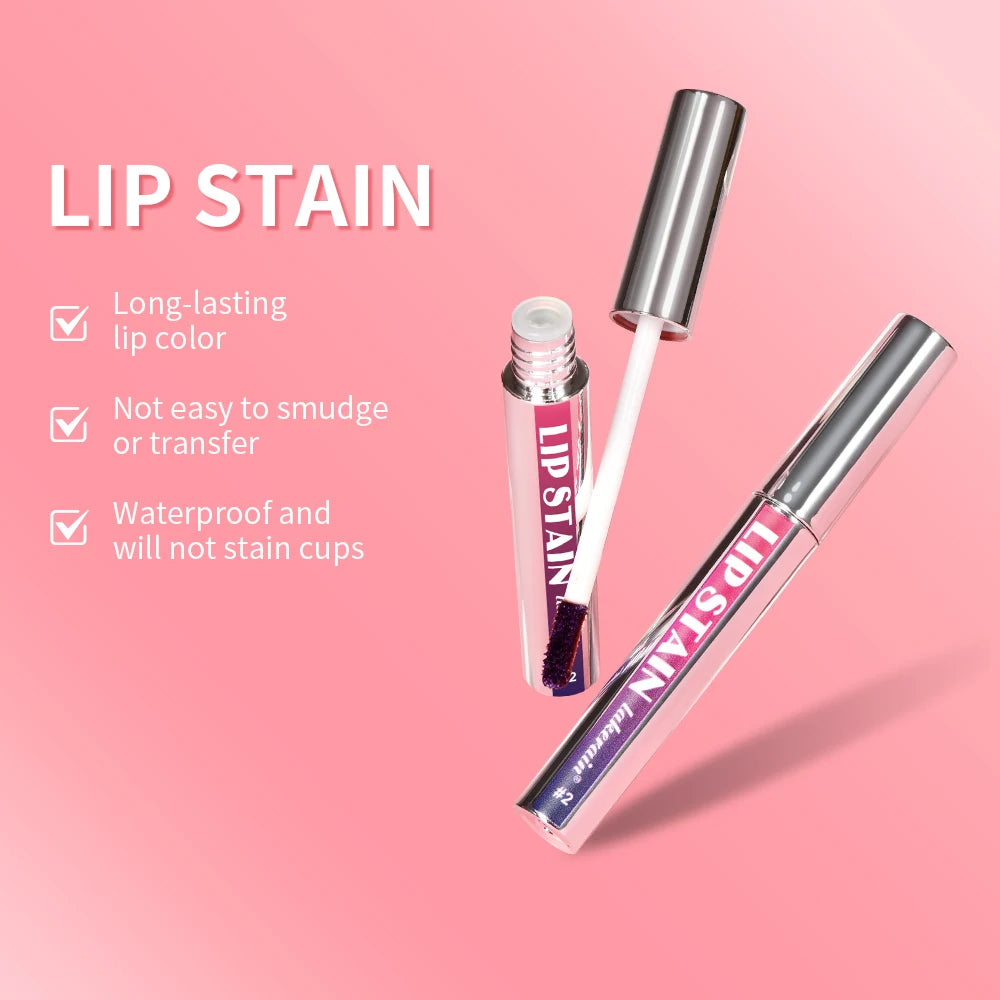 Long Lasting Lip Inks, Matte Lip Tint Peel Off Matte Tick for Lips Stick, Waterproof Makeup