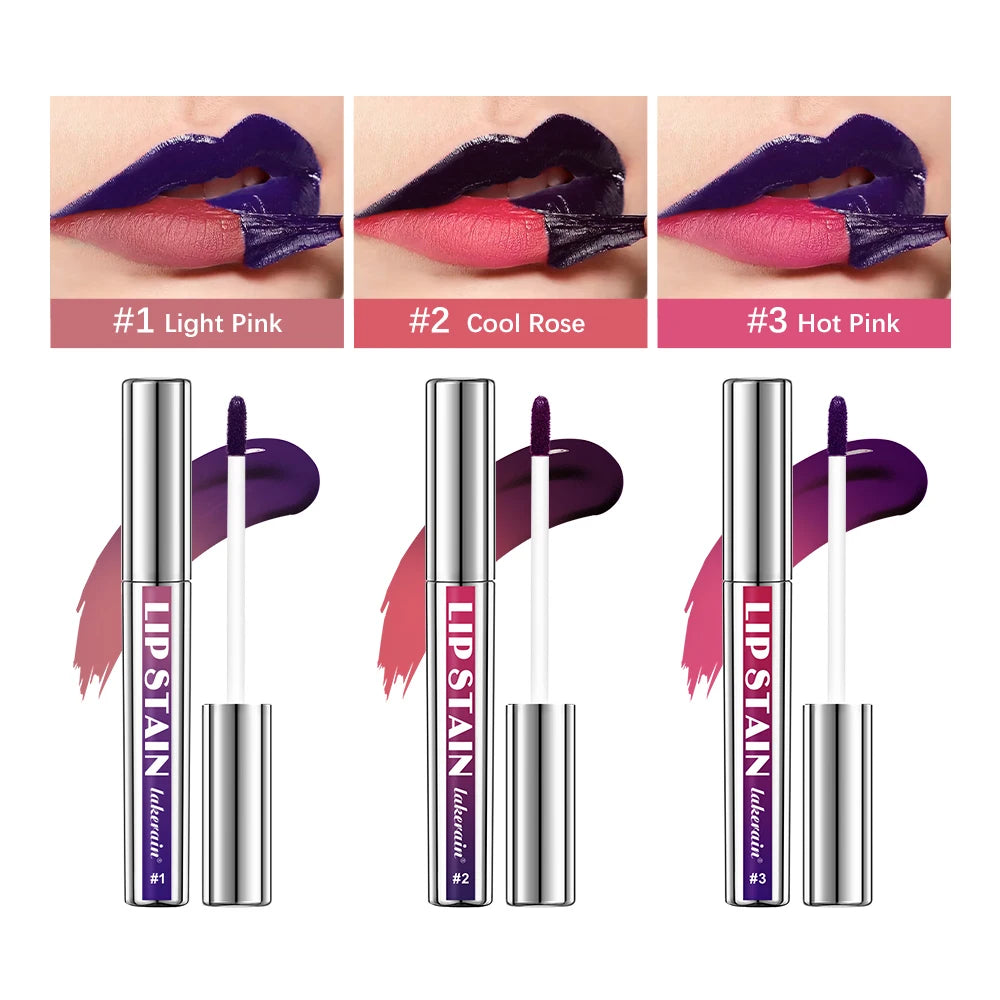 Long Lasting Lip Inks, Matte Lip Tint Peel Off Matte Tick for Lips Stick, Waterproof Makeup