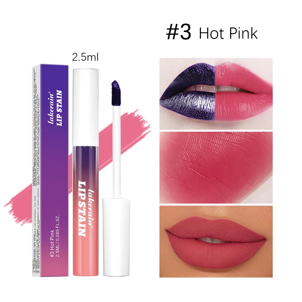 Long Lasting Lip Inks, Matte Lip Tint Peel Off Matte Tick for Lips Stick, Waterproof Makeup
