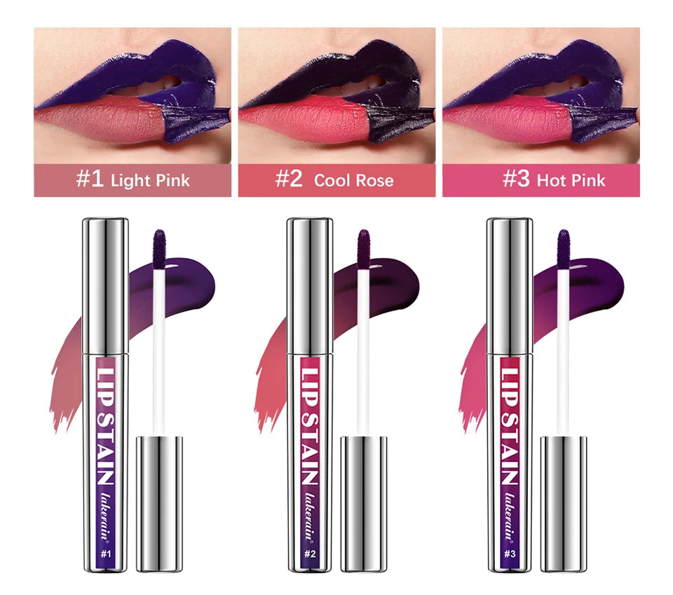 Long Lasting Lip Inks, Matte Lip Tint Peel Off Matte Tick for Lips Stick, Waterproof Makeup