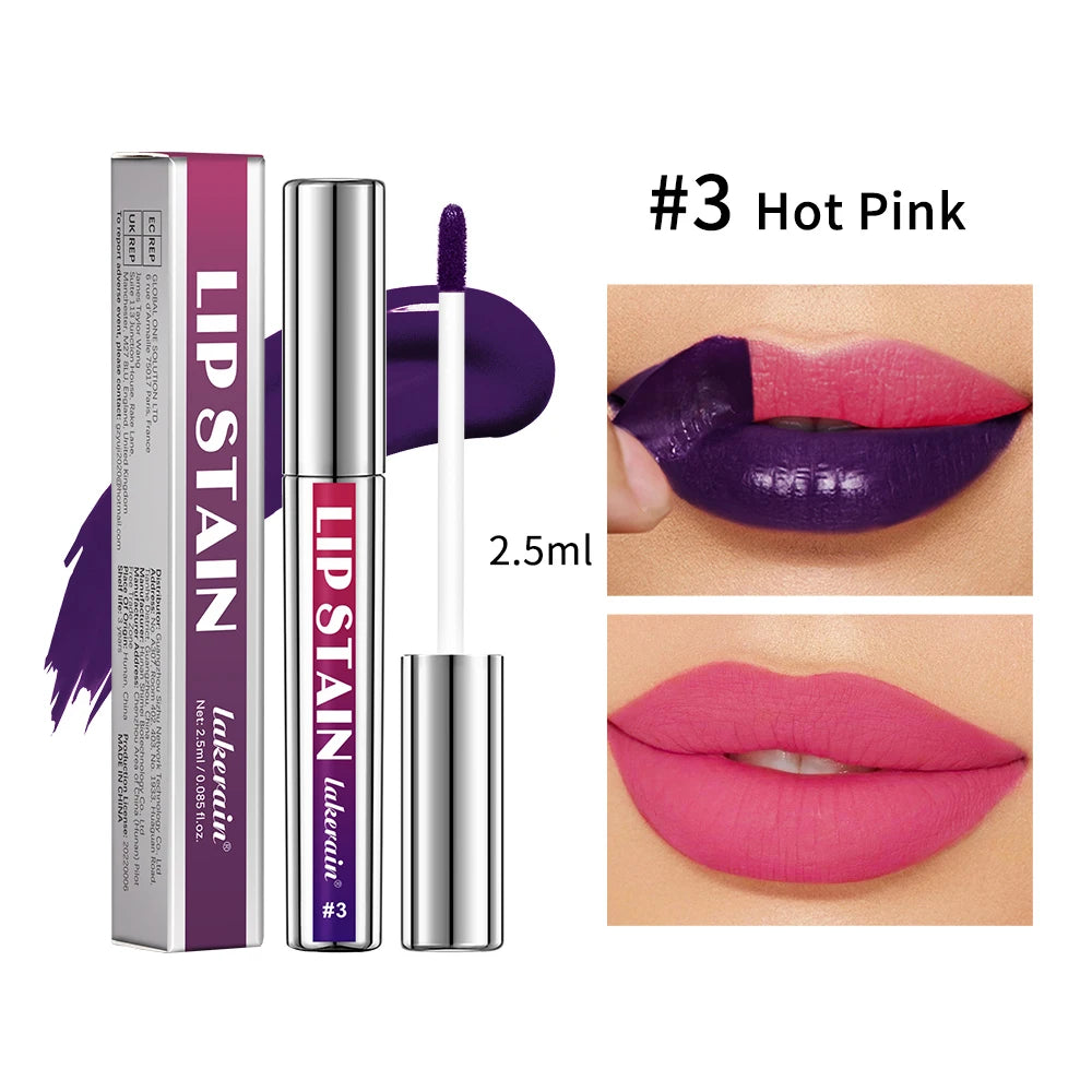 Long Lasting Lip Inks, Matte Lip Tint Peel Off Matte Tick for Lips Stick, Waterproof Makeup