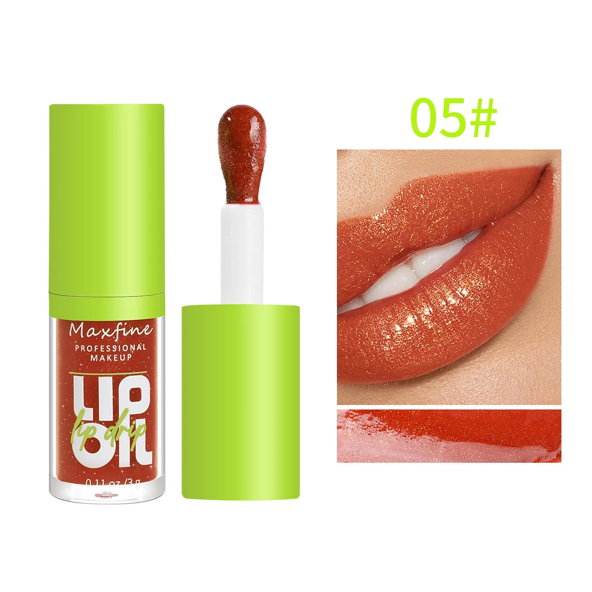 6-Tone Moisturizing Transparent Lip Gloss – Natural Luminous Lip Enhancer