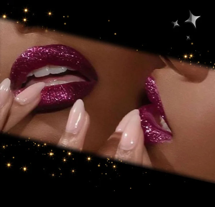 Waterproof Glitter Lipsticks Punk Style Nude Matte Not Fading Pearlescent Sexy Red Pink Velvet Lipsticks